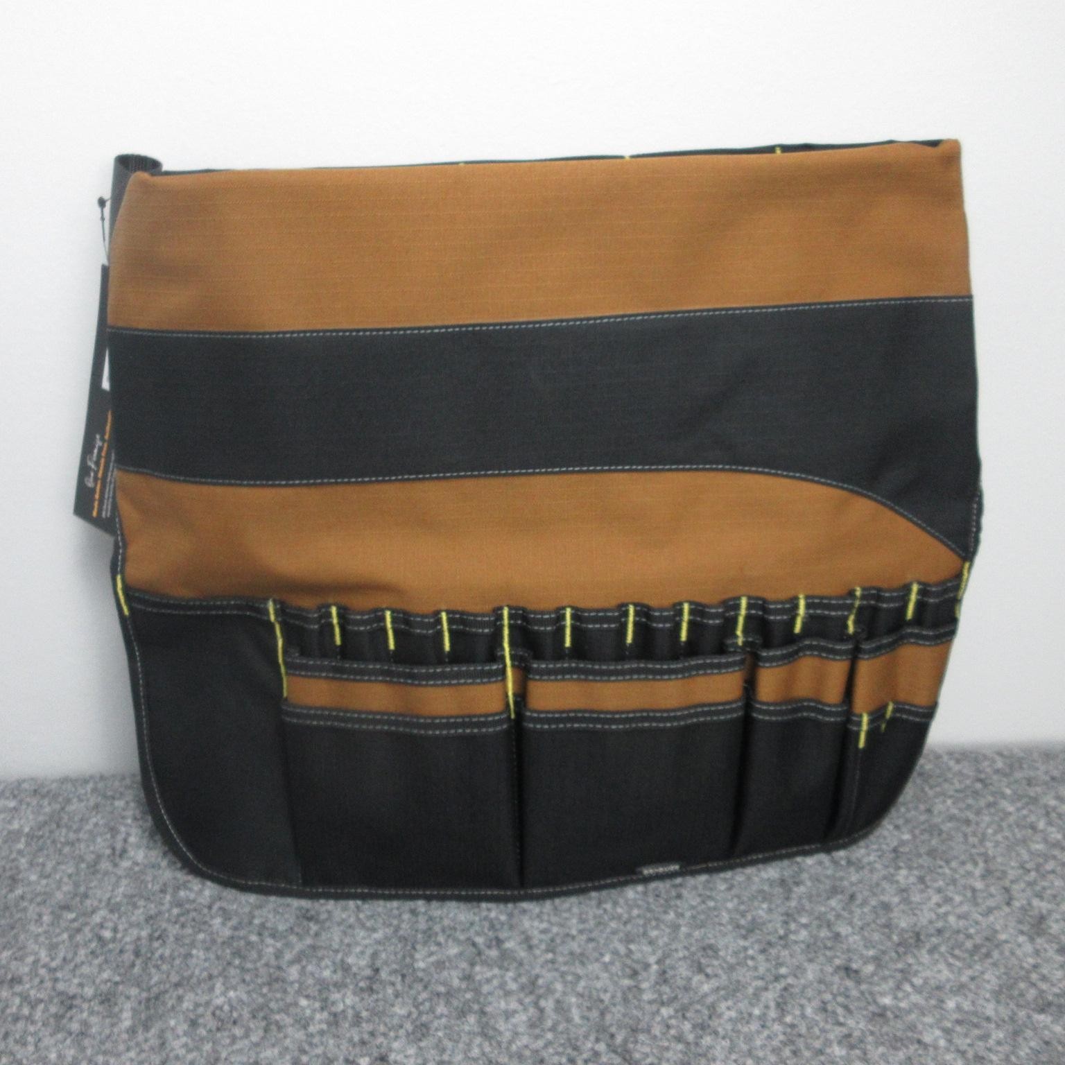 DRI DUCK Roll Up Bucket Tool Pouch Brown Polyester OS Ripstop Organizer