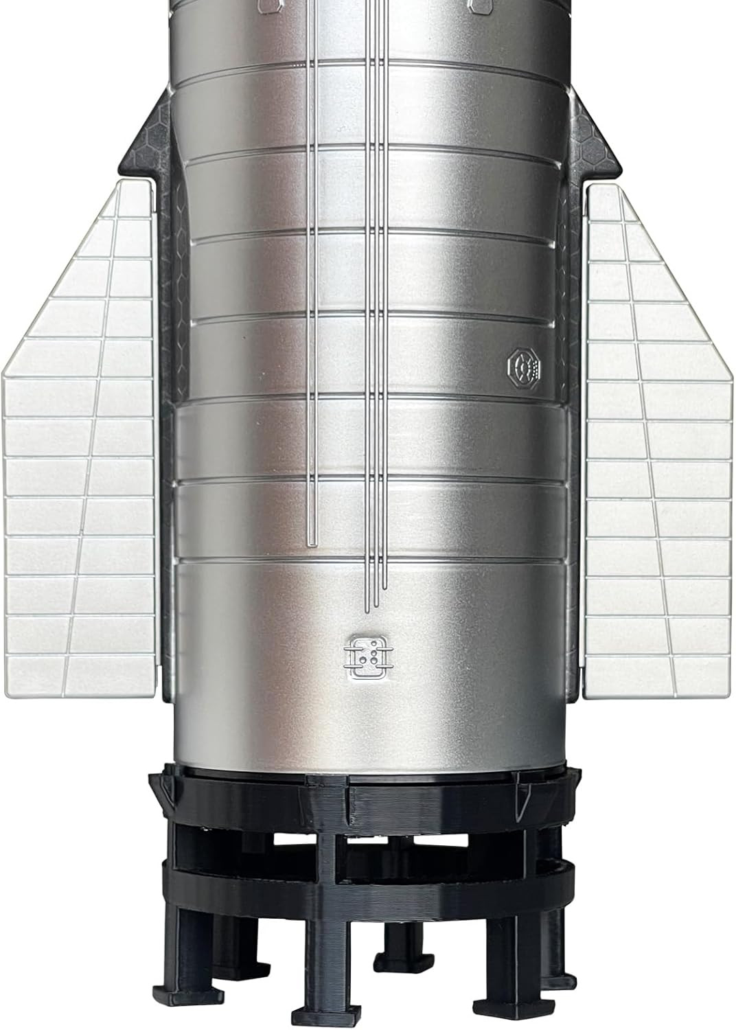 1:144 Scale Spacex Starship Model 13.43In Height Durable Plastic Material, Inclu