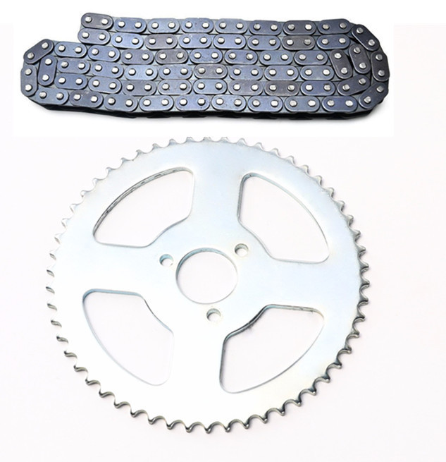 54T Teeth Rear T8F Chain Sprocket 43 49cc Mini Pocket Quad Scooter Dirt Bike ATV