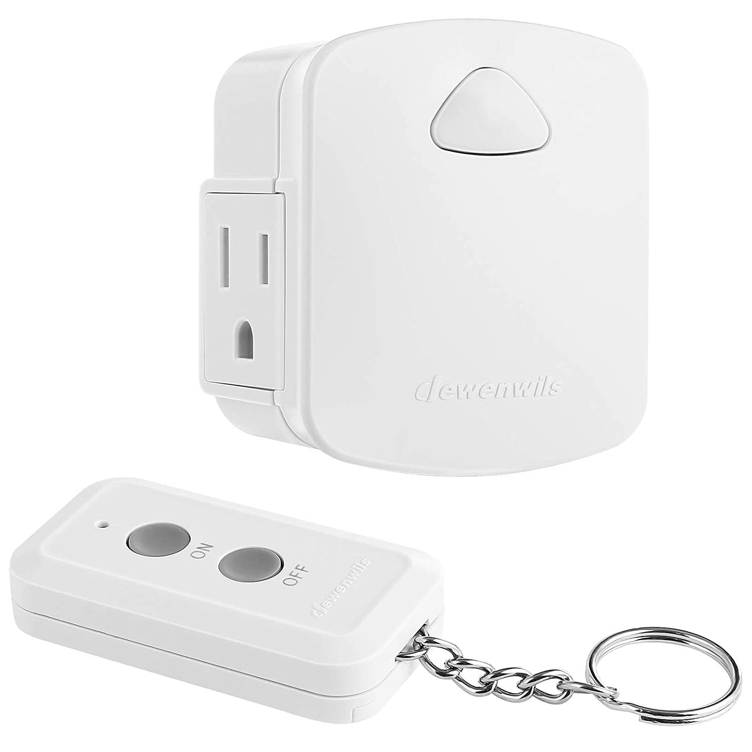 DEWENWILS Indoor Wireless Remote Controlled Outlet Plug Light Switch for Hallowe