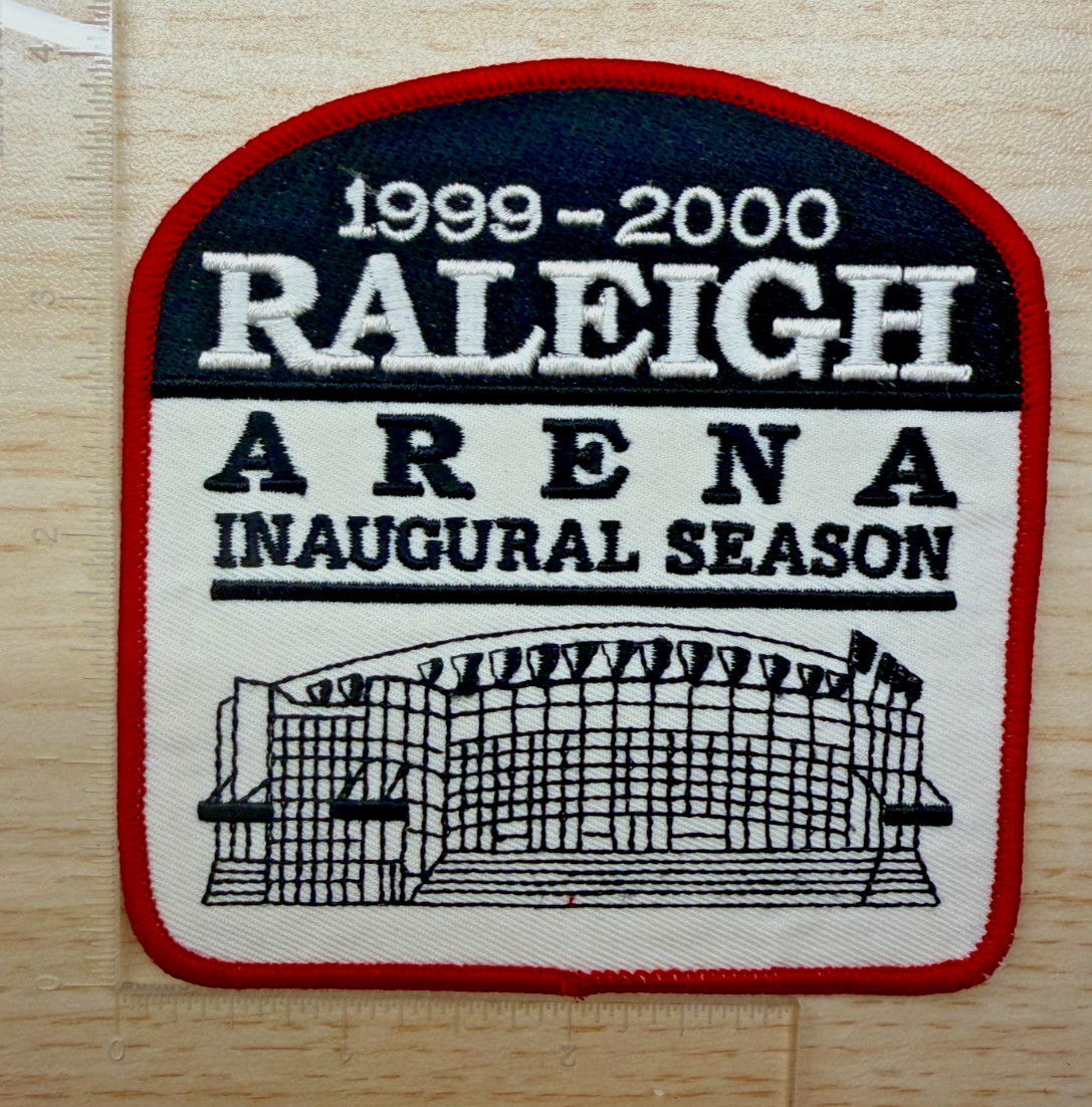 Carolina Hurricanes NHL Hockey Inaugural Season Raleigh Arenca Emblem Patch