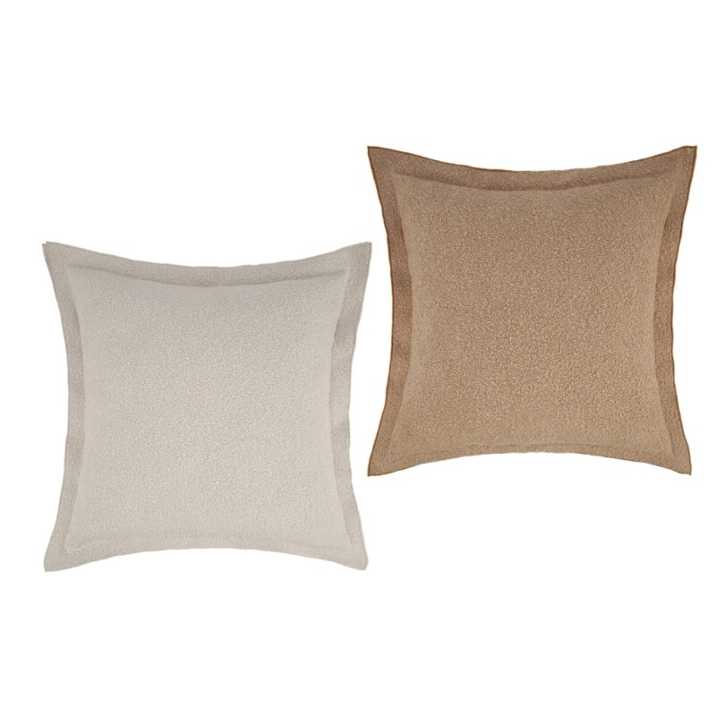Throw Pillow Cover Soft Plushie Fabric Cushion Case 45x45CM for Sofa Couch Bed