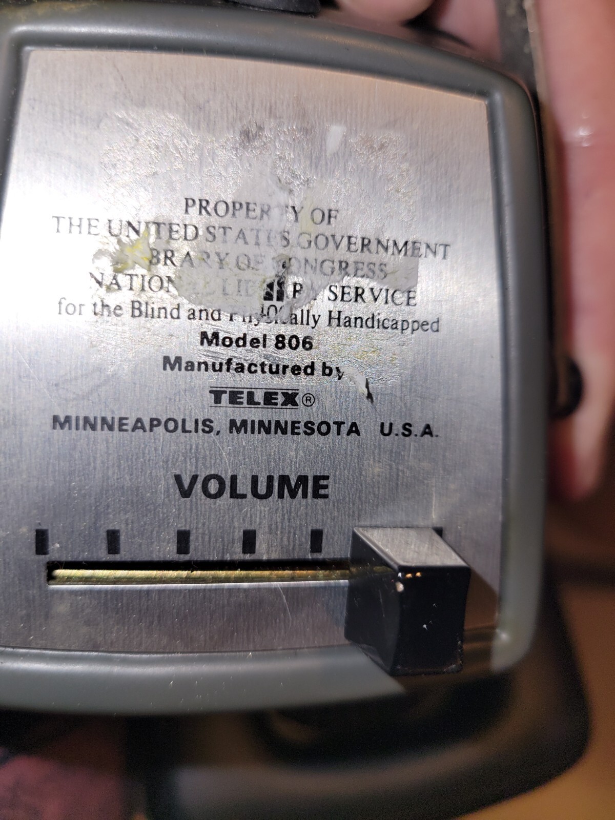 Telex 806 Passive Lightweight Aviation HeadPHONES