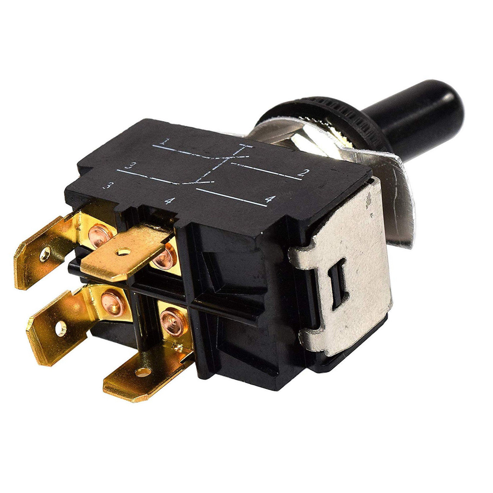 4-Pin Toogle Switch for Lamp Trailer Restorations DIY Projects HY29E Replacement