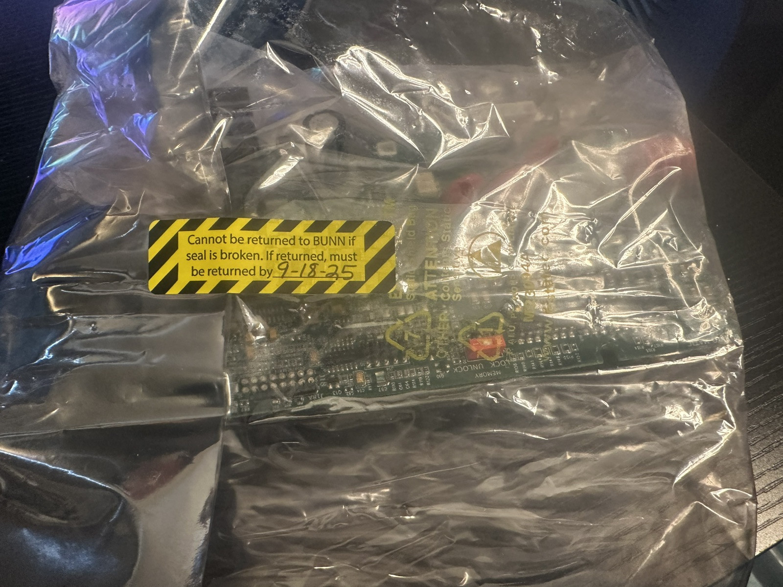 Bunn 45787-0000 Control Board Assembly, Infusion