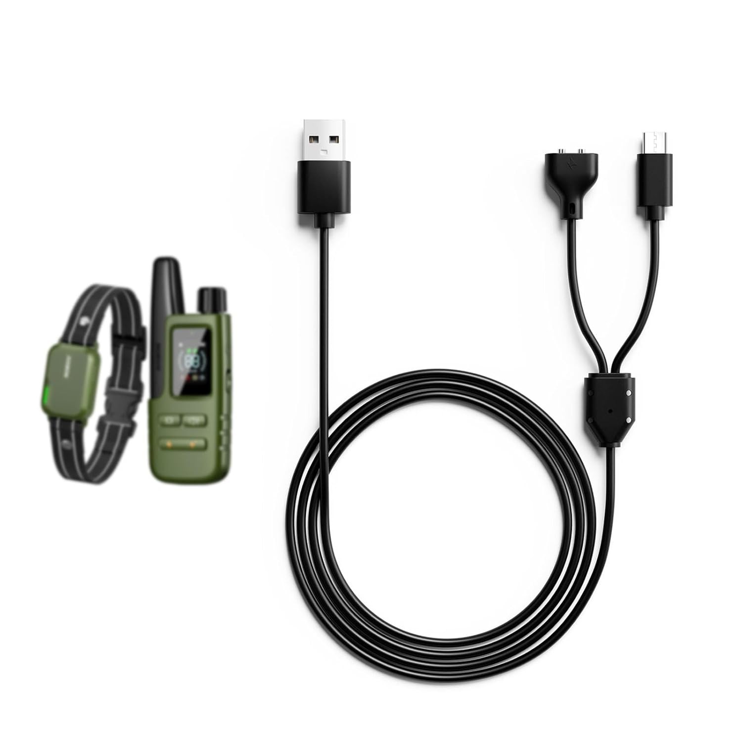 for Jugbow Dog Shock Collar Charger Replacement, Power Cable for Training 2-In-1
