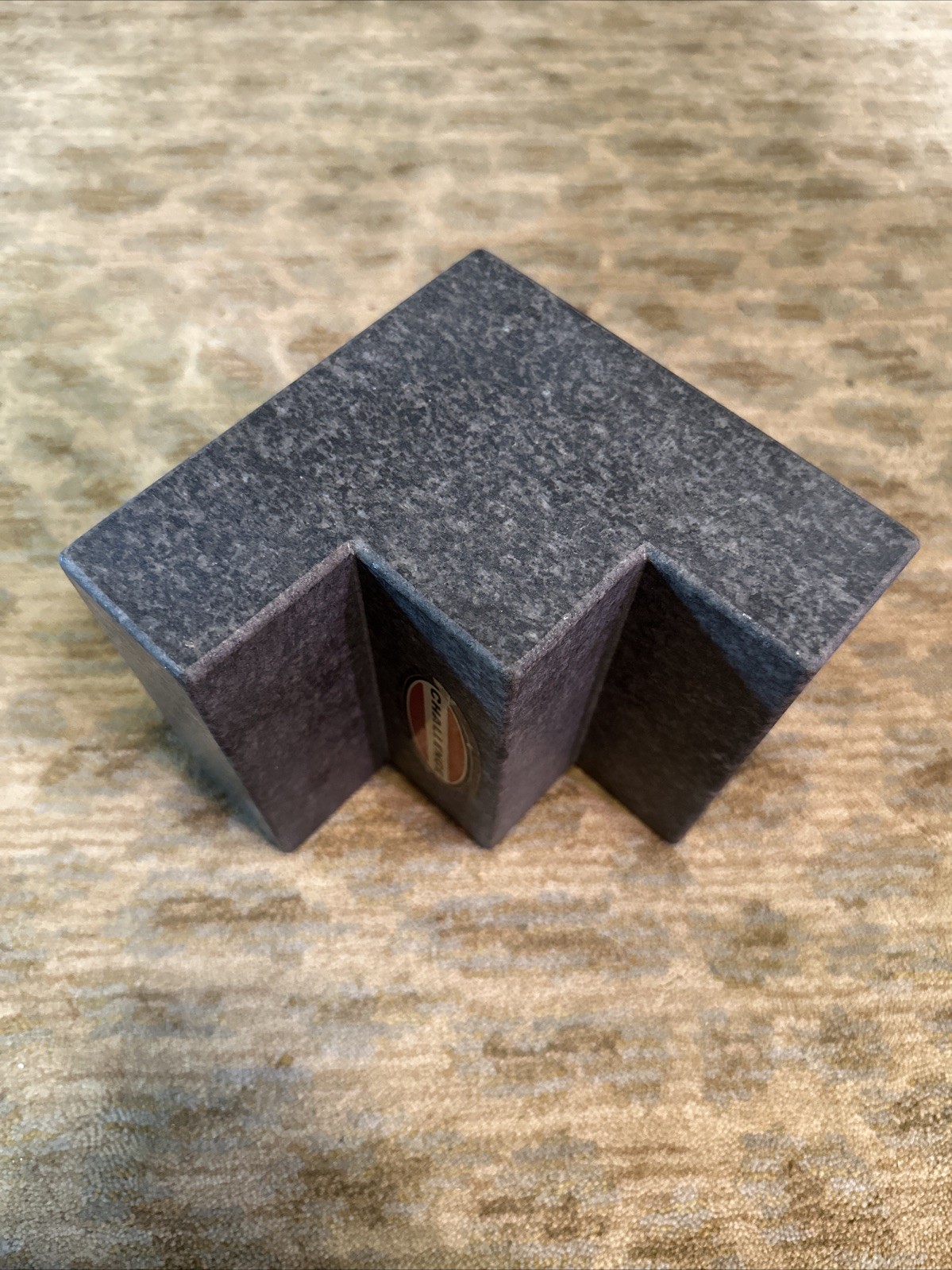 Challenge 6" Black Granite Angle Step Surface Plate Setup Block Fixture CMM