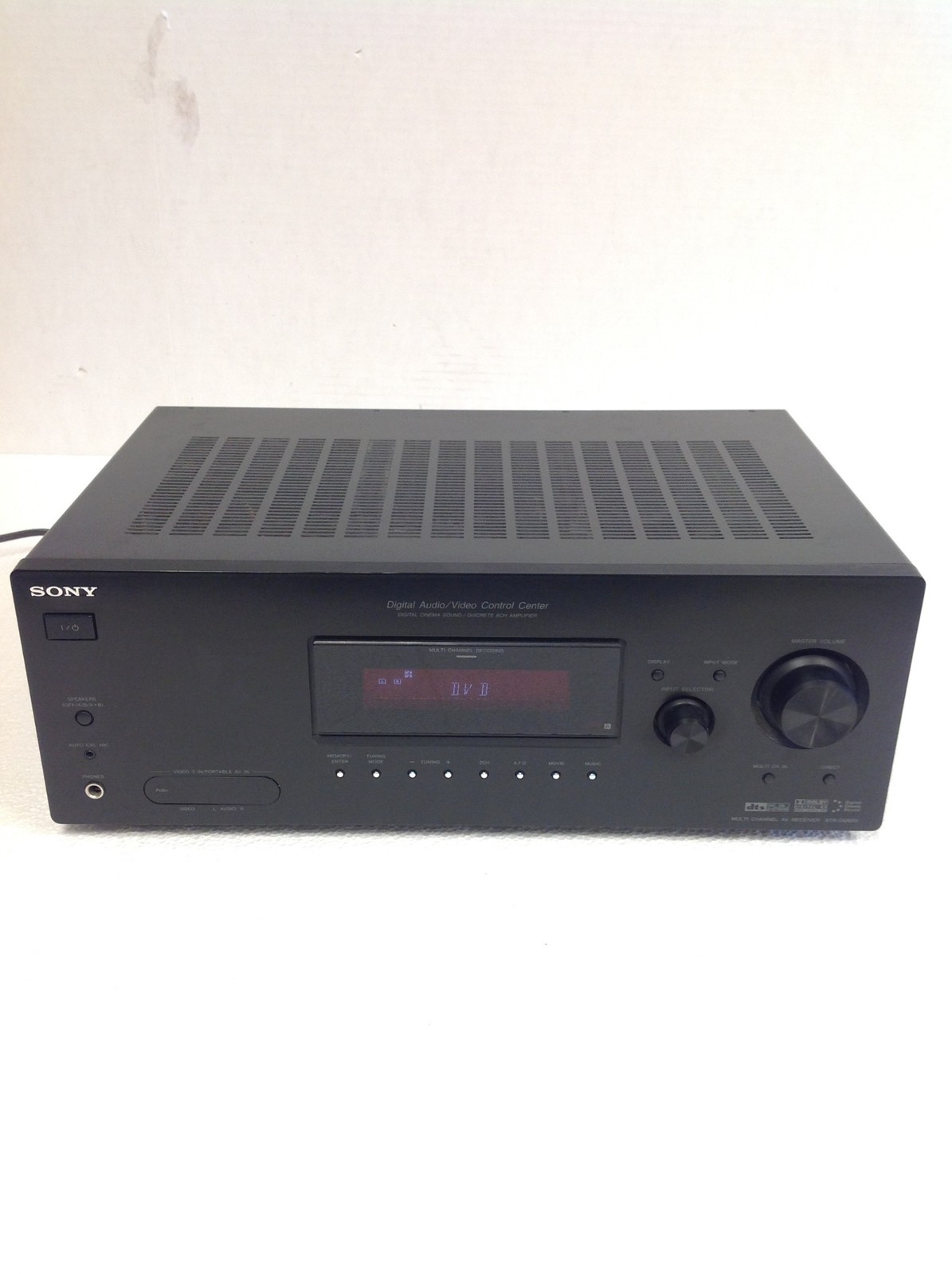 Sony STR-DG500 Digital Audio/Video Control Center 220W, No Remote, WORKING