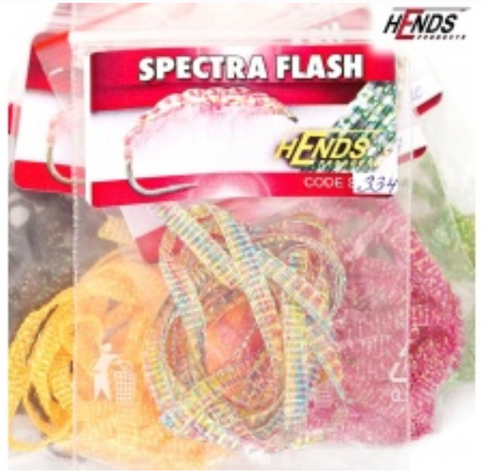 HENDS SPECTRA FLASH Fly Tying Material Woven Shell Back - You Pick Color