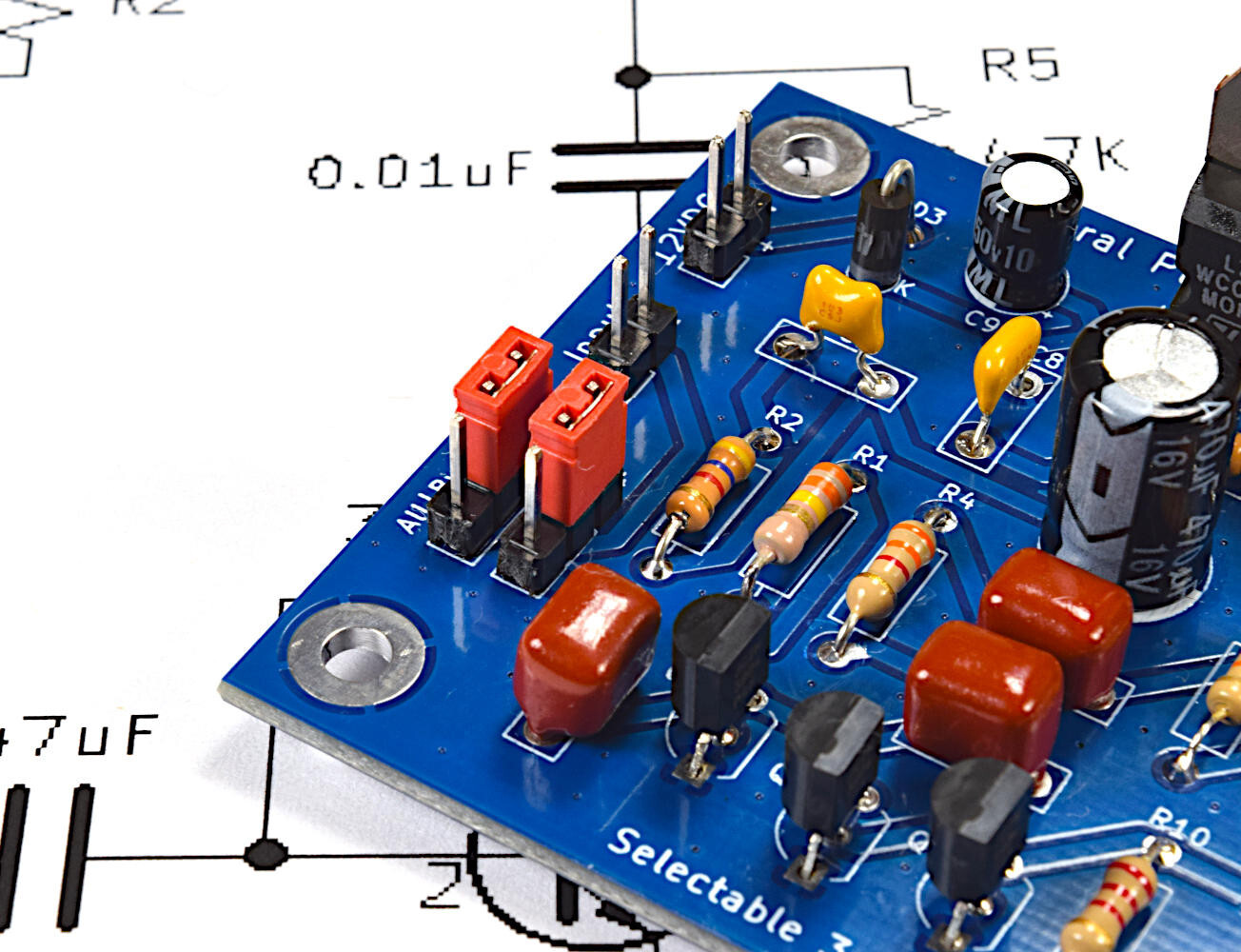 General Purpose Audio Amp / Discrete Components / Ham Radio