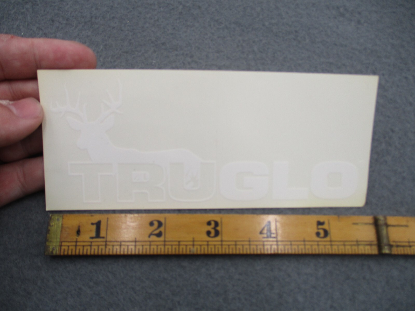 Truglo Decal Sticker Car Window Hunting Deer Logo