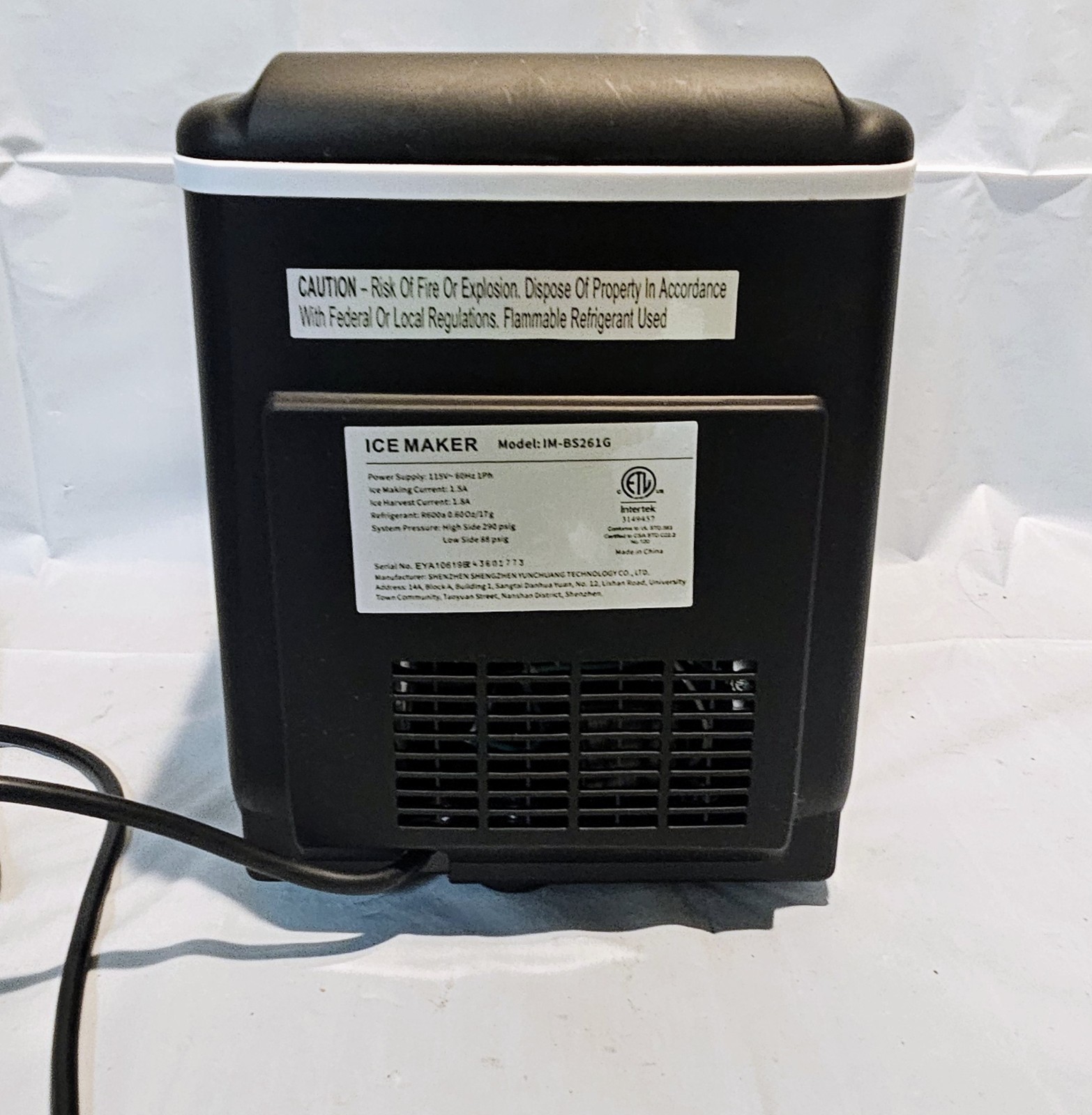 EASYERA Ice Maker Countertop, Portable Ice Machine!