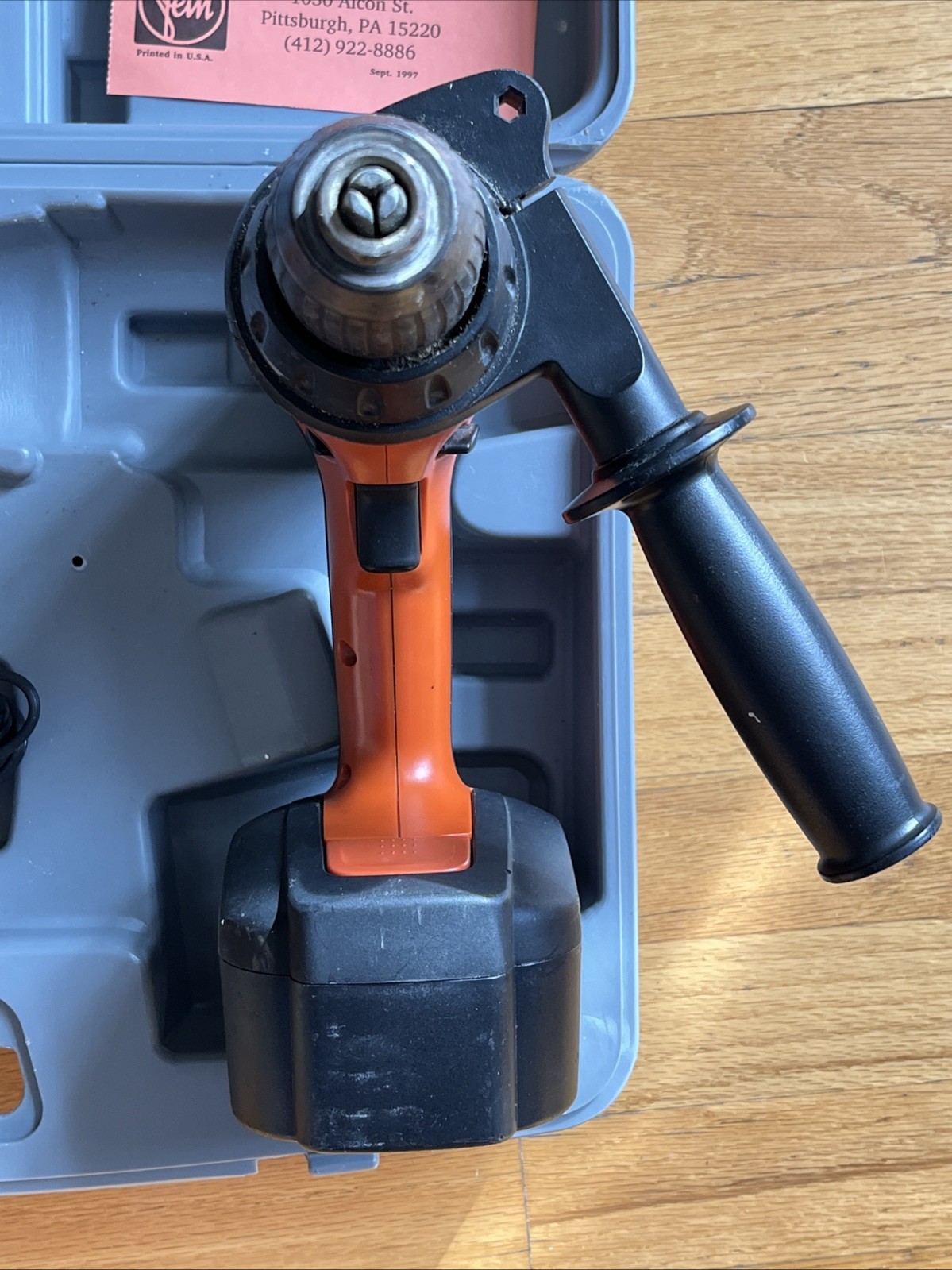 FEIN Handymaster ABS18 Drill Cordless With Case & Manual