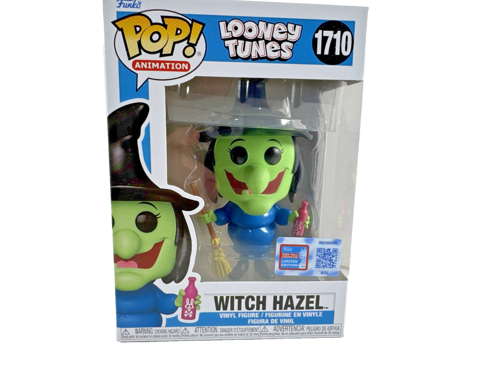 Witch Hazel Funko Pop! Looney Tunes NYCC 2024 Exclusive L.E Vinyl Figure #1710