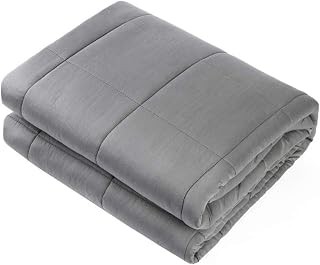 Waowoo Adult Weighted Blanket Queen Size (15lbs 60"x80") Heavy Blanket with Prem