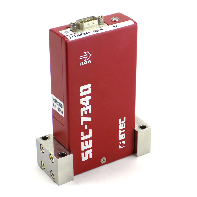 Stec SEC-7340M Mass Flow Controller MFC w/opt 792A, 5 SLM, NO (Nitric Oxide) Gas