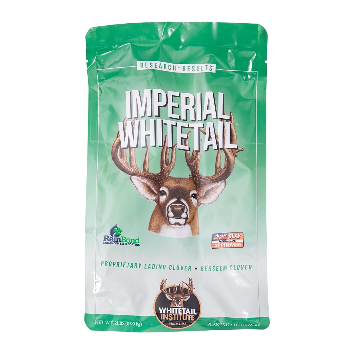 Whitetail Institute Imperial Clover Deer Food Plot Seed Seeds for Spring or