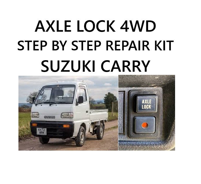 Suzuki Carry AXLE LOCK FIX Repair Kit for Faulty 4WD Computer Shift Controller