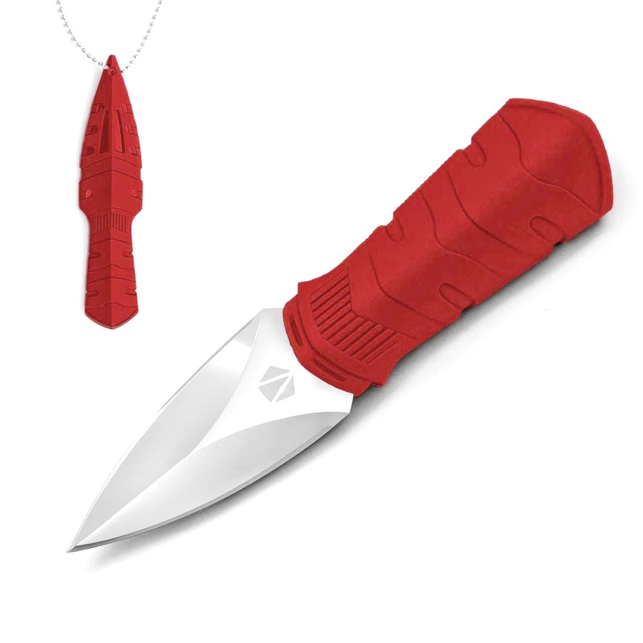 REAT mini EDC utility fixed blade knife, 6 inch 440C steel small spear point nec