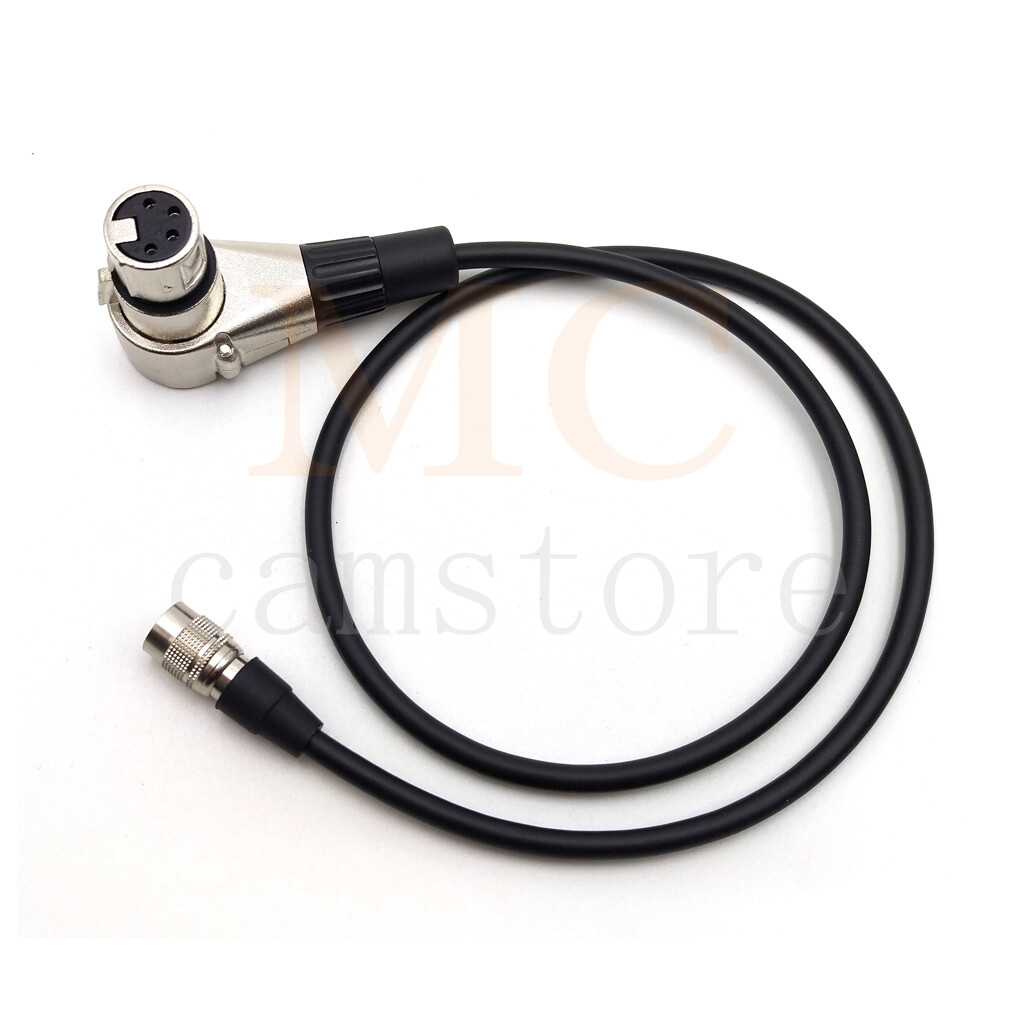 HRS 4pin to xlr 4pin SONY F5/F55 Power Cable 23.6 in