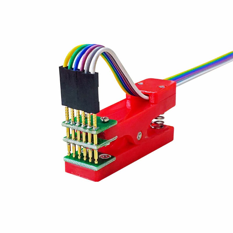 8P/9P/10P/11P/ 3P~12P Single row Test programming fixture pogo pin pitch 2.54mm
