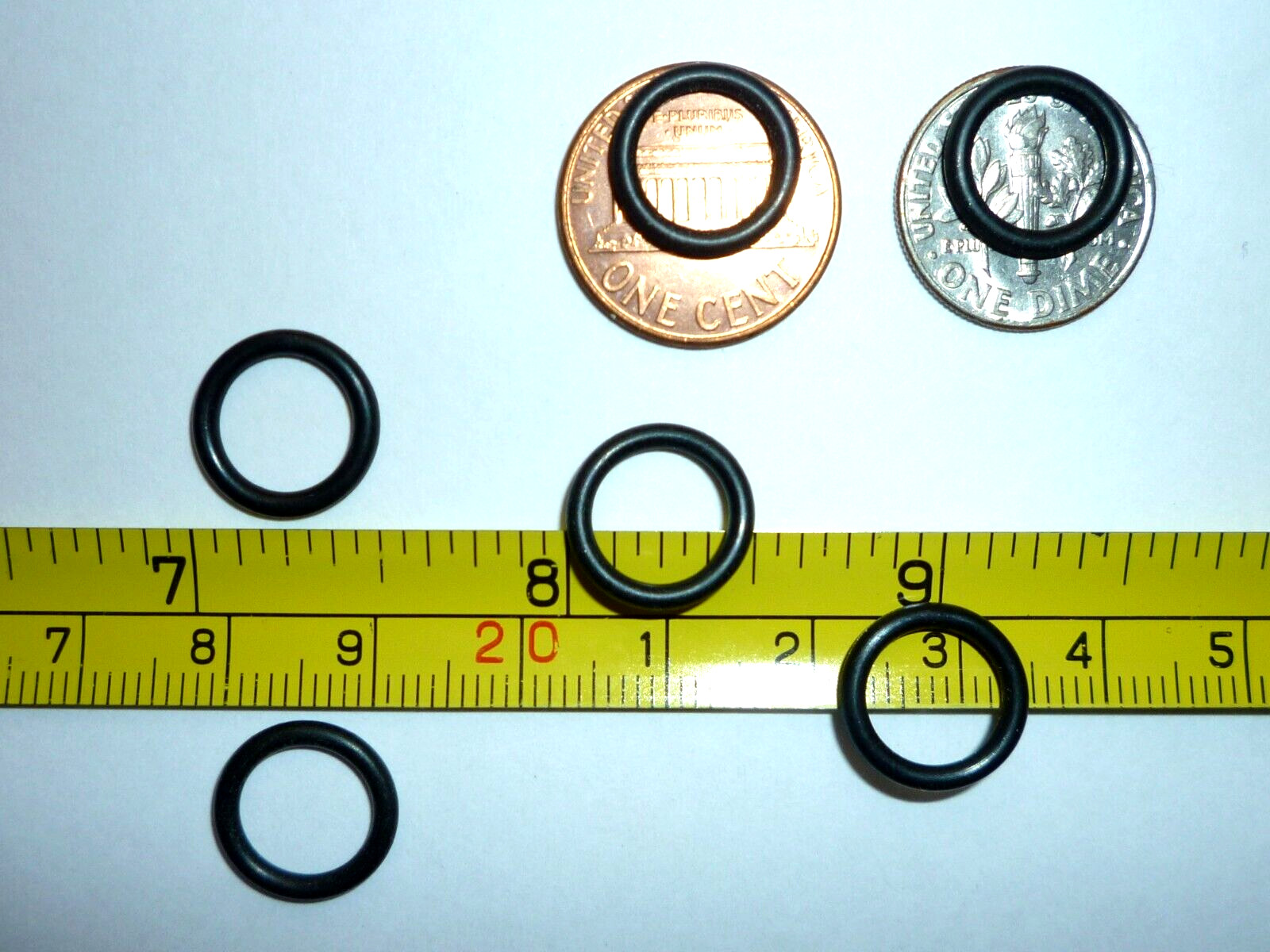 200 BUNA ORINGS  #012 - 70D  (Size 3/8 ID x 1/2 OD x 1/16 CS)  BULK 200-PACK #12