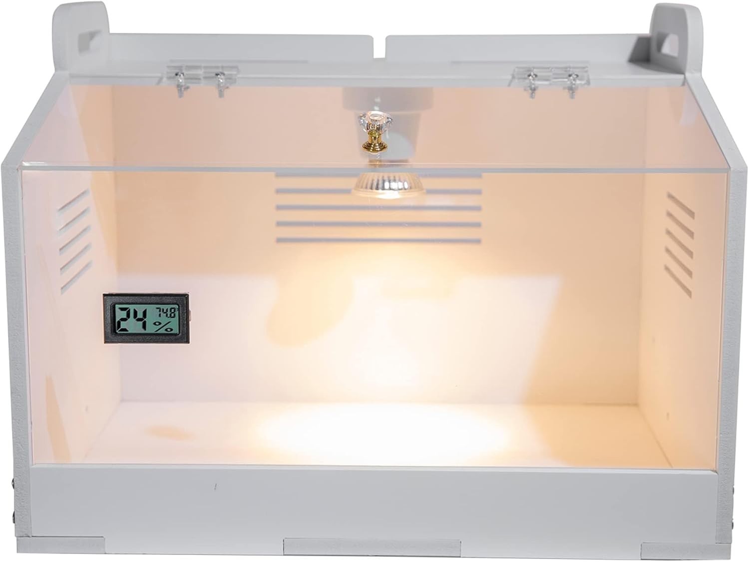 Intelligent Chicken Brooder Box with Temperature Display – Compact & Durable