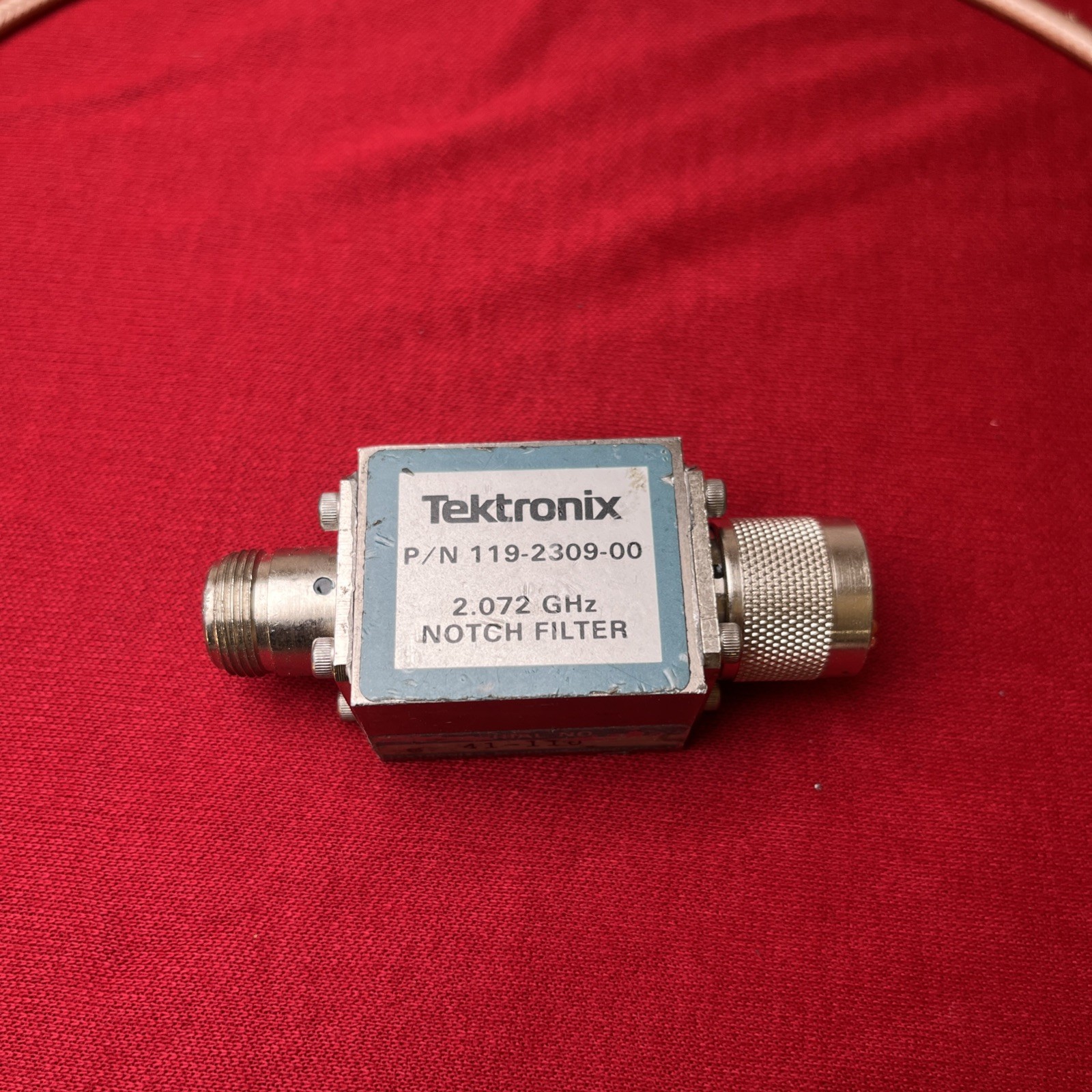 Tektronix 119-2309-00 2.072 GHz Notch Filter