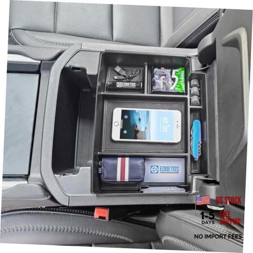 Power Sliding Console Organizer Compatible with 2021-2024 2025 2026 Chevy