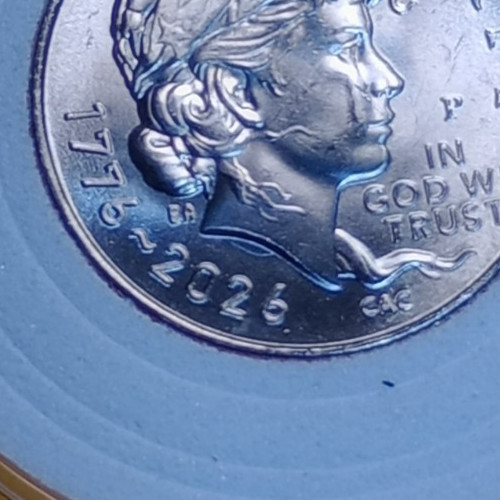 2026 P Dual Date 1776-2026  Dime w/ Error "DIE CRACK UNDER BUST"  Free Shipping