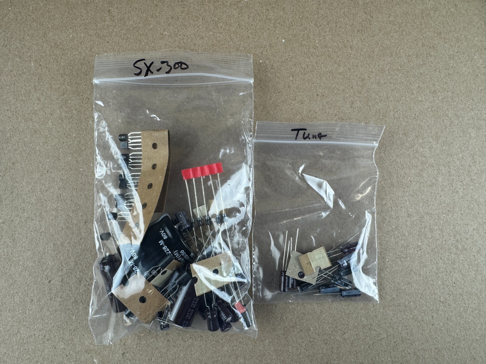Pioneer SX-300 Complete Rebuild Kit High-Quality Receiver Recap Caps Transistors