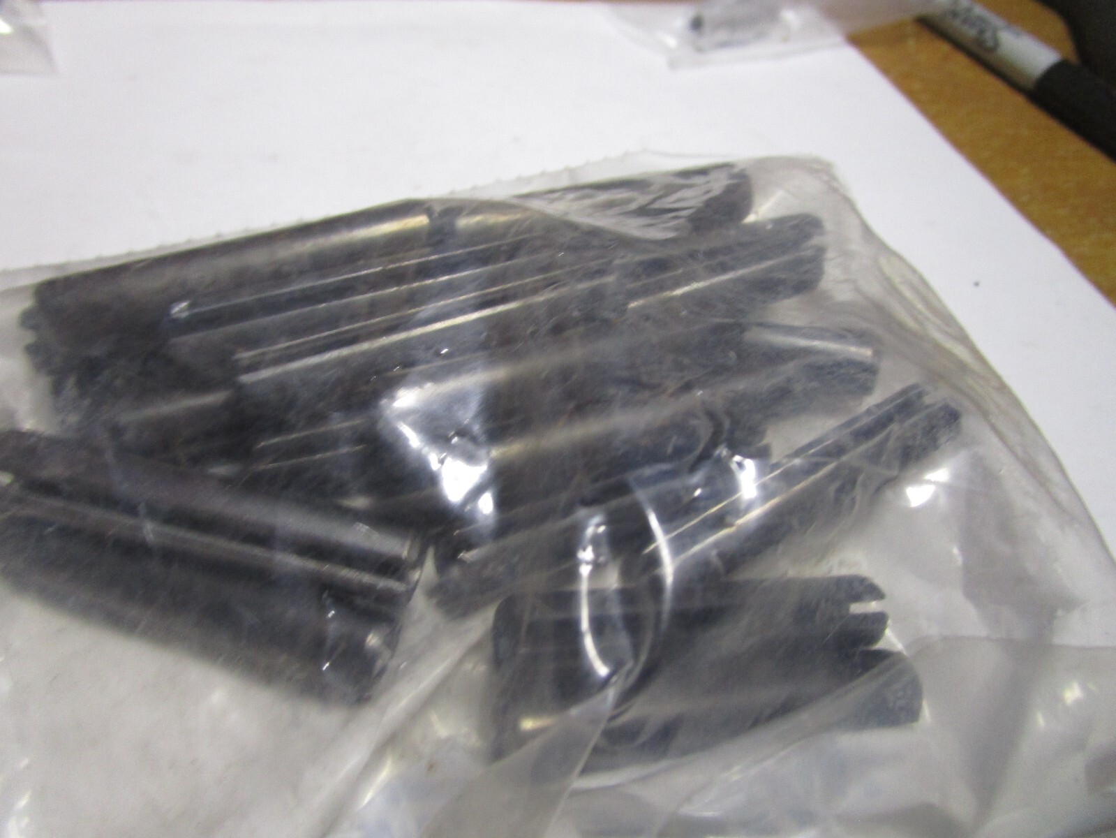 3/8" x 2" Plain Finish Steel Slotted Spring Pin QTY 25