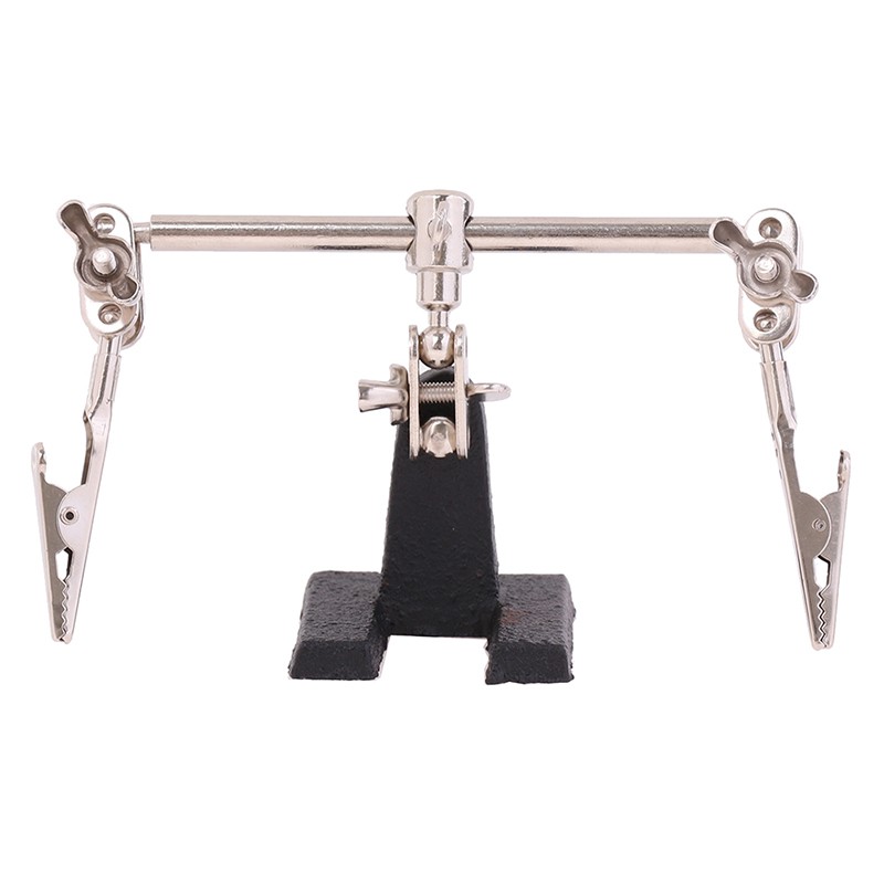 Third Hand Soldering Iron Stand Magnifying Glass Electric Iron Clamp .82