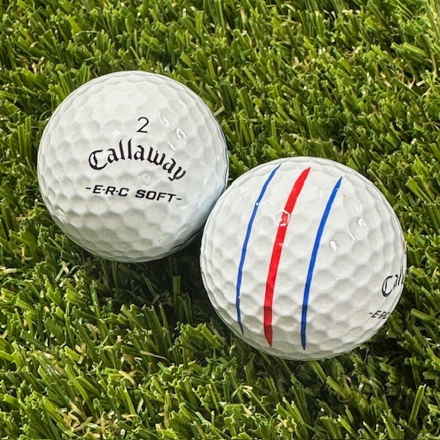 50 Callaway ERC Soft Used Golf Balls Mint Grade 5A (AAAAA)