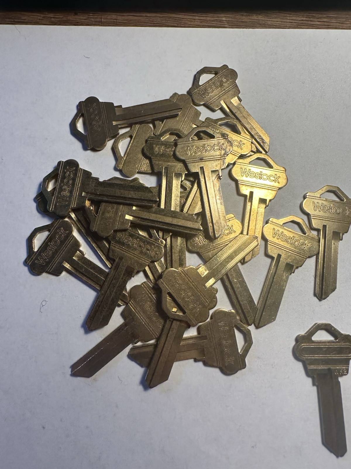 WK2 KEY BLANKS FITS WESTLOCK ILCO TAYLOR BRASS USA MADE