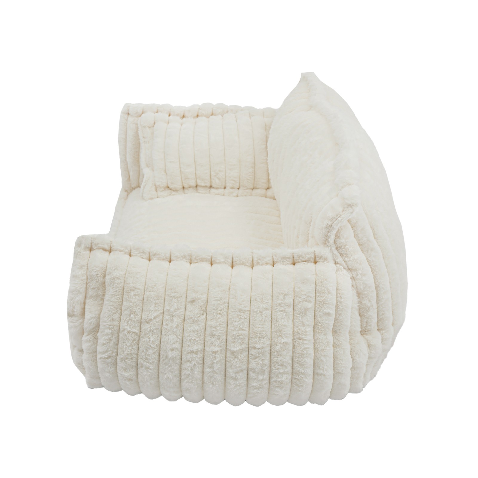 Pet Couch with Removable Washable Cover, Pet Couch Bed for Dog and Cat, Calming