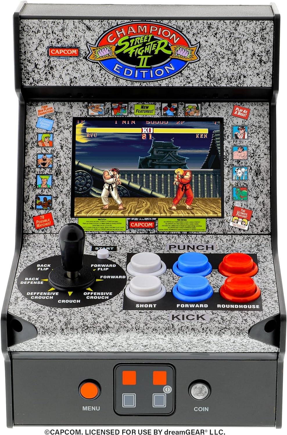 Authentic Street Fighter Gaming Experience