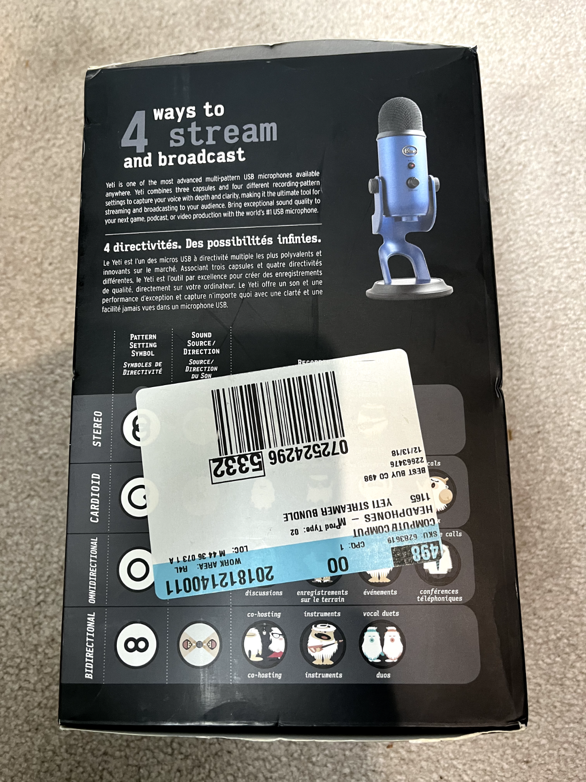Yeti Streamer