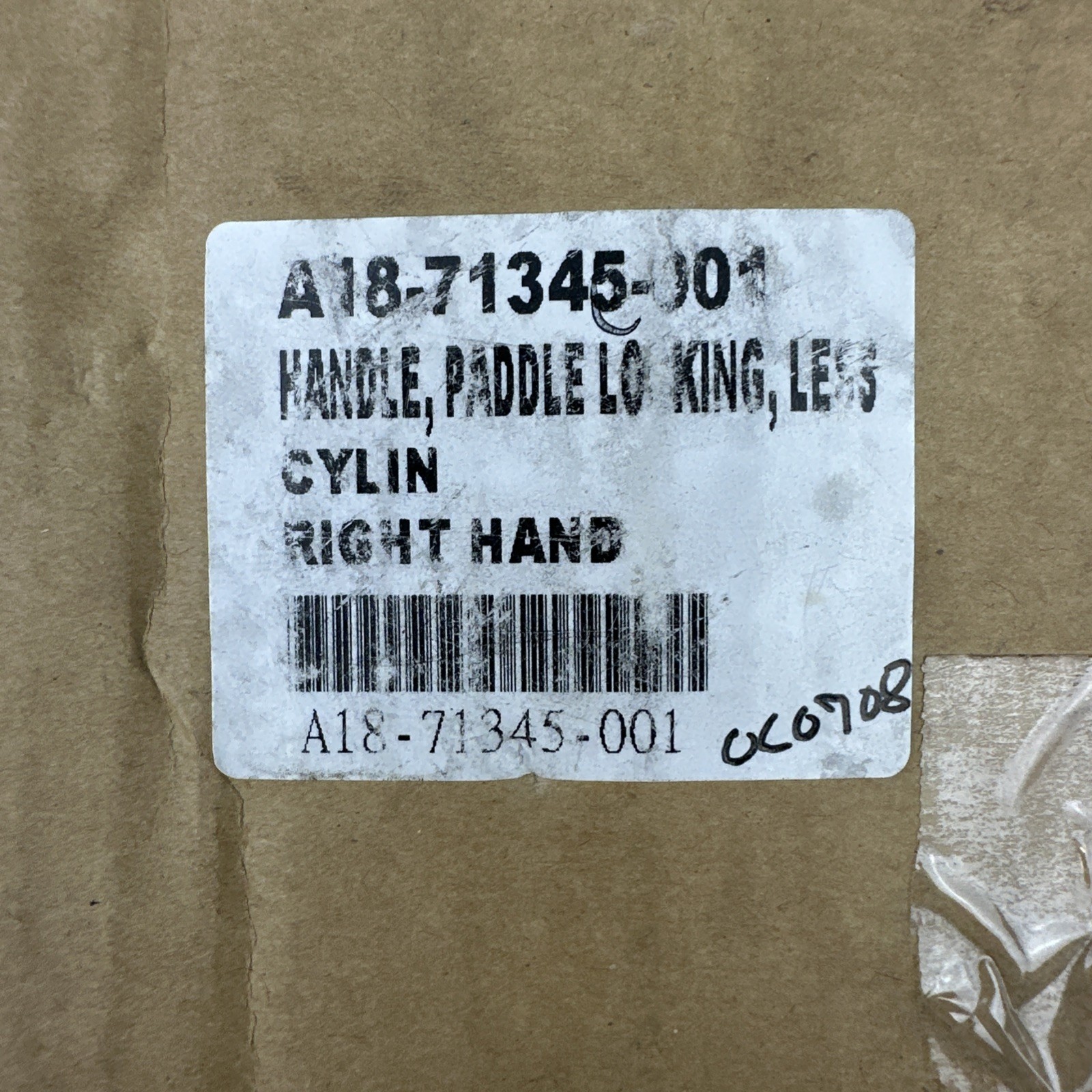 Freightliner Door Release Handle P/N: A18-71345-001 NEW OPEN BOX