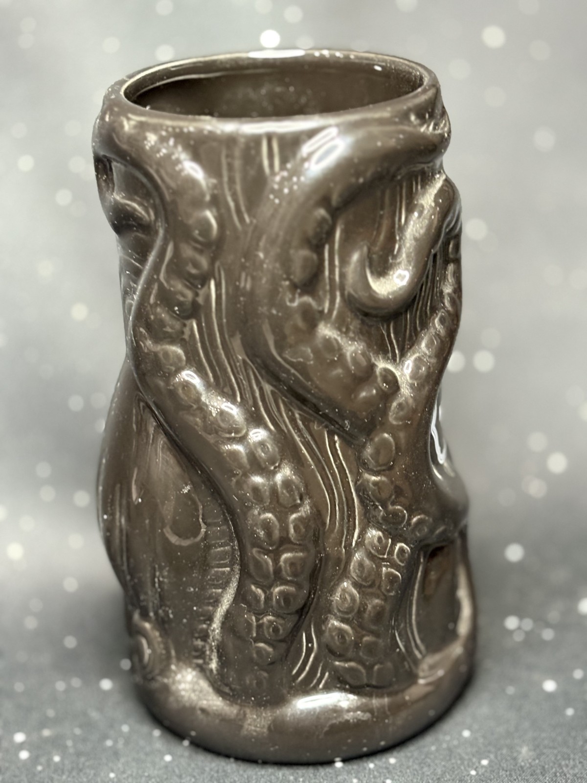 Kraken Rum Ceramic Tiki Cocktail Glass Mug Special Edition