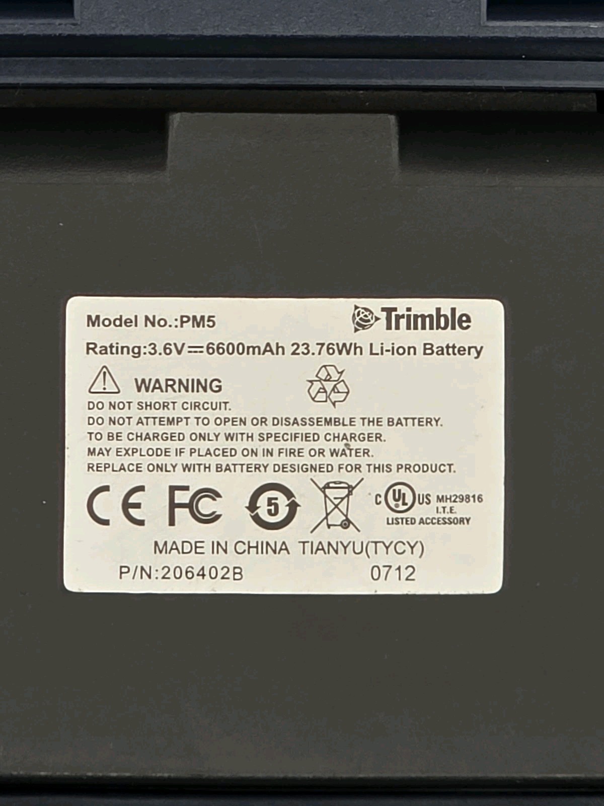 SPECTRA PRECISION MODEL: PM5 V2 ( UNIT ONLY )