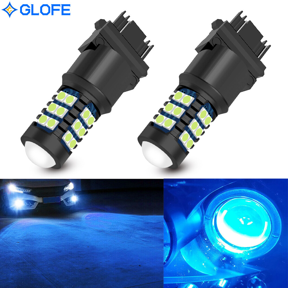 3156 3157 LED Bulbs 8000K Ice Blue High Bright 3030 SMD Turn Signal DRL Lights