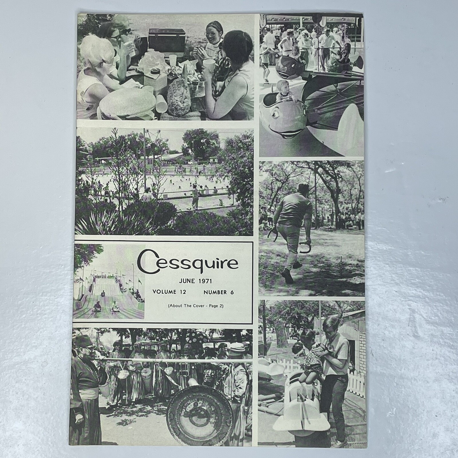 Vtg Cessquire - Vol. 12/No. 6, June 1971 Cessna Aircraft Co Employee Publication