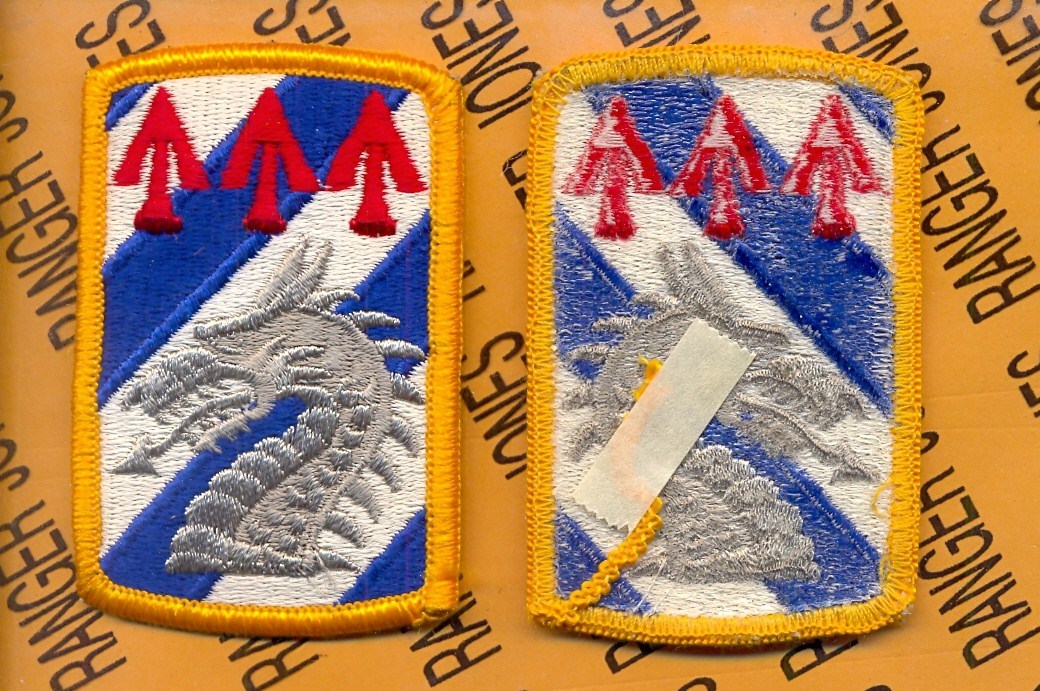 US Army 3rd Sustainment Brigade ~3" dress uniform patch  m/e
