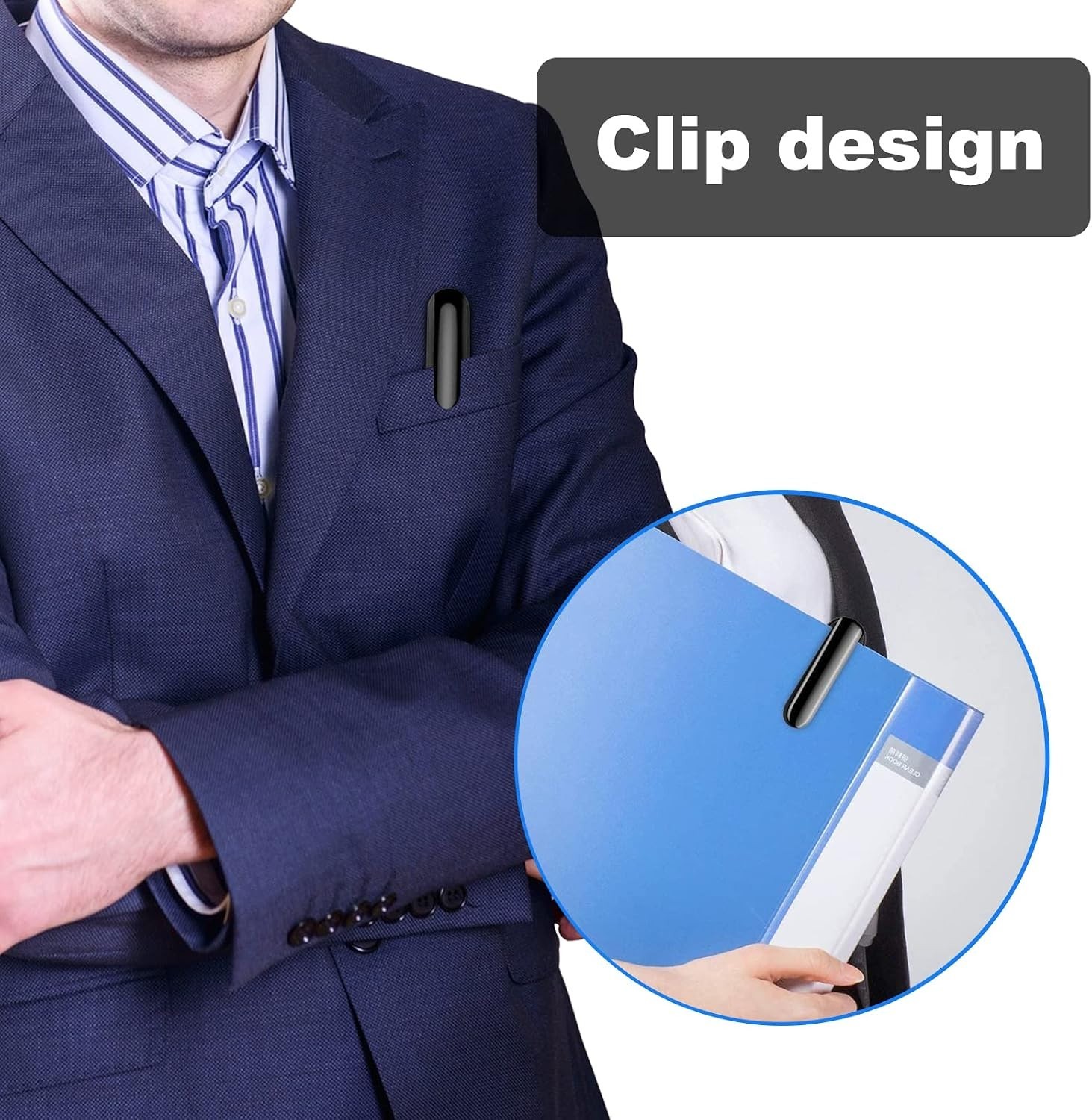 Ergonomic Wireless Presenter with Red Light - 100ft Range for Seamless Control