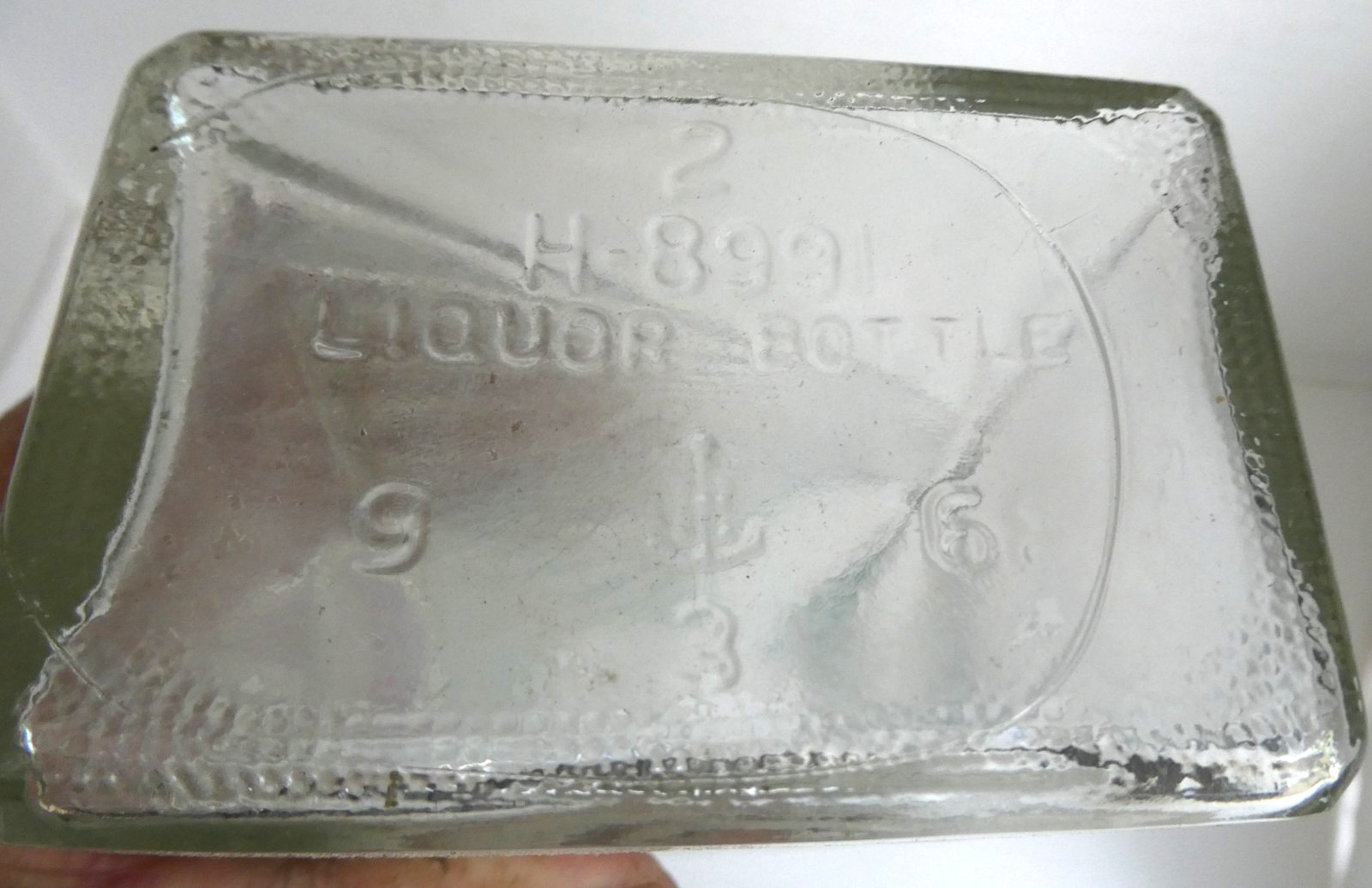 1968 Anchor Hocking Deco Style Liquor Bottle