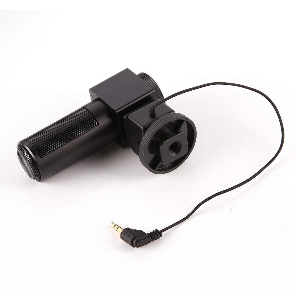 Handheld Cam Recording Microphone Stereo Photography Interview System Kit