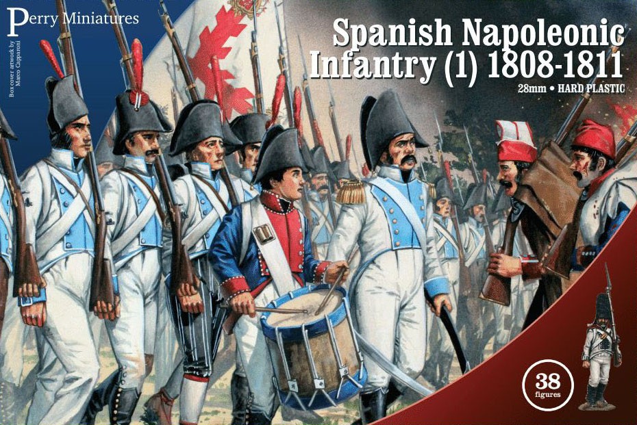 28mm Historical: Spanish Napoleonic Infantry (1) 1808-11 by Perry Miniatures