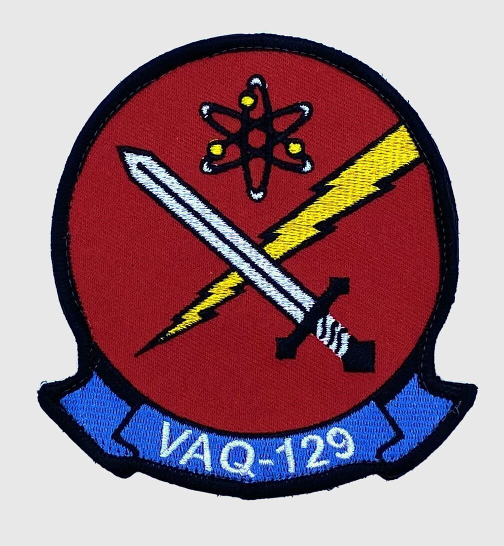 VAQ-129 Vikings Patch – With Sew on, 4"