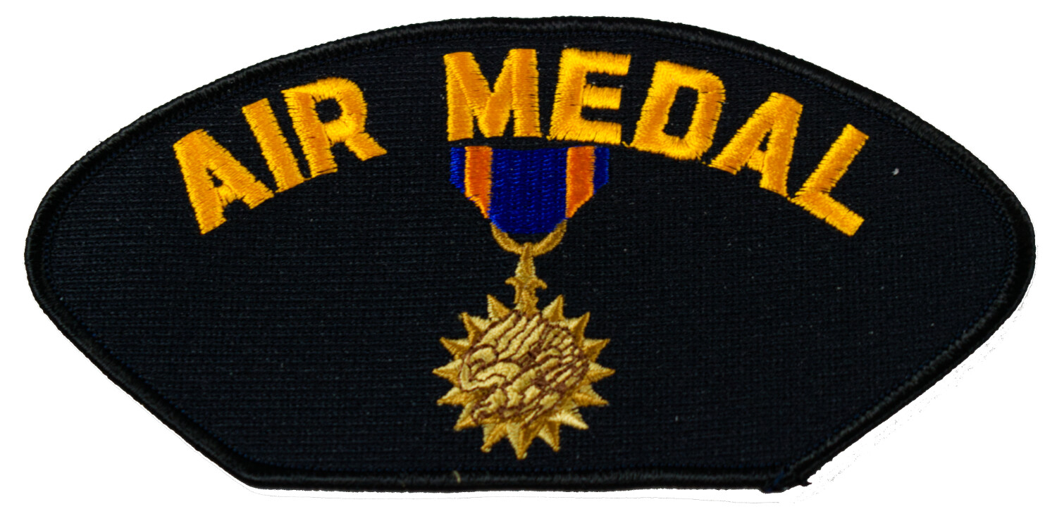 AIR Medal Patch - Great Color - Veteran Owned Business